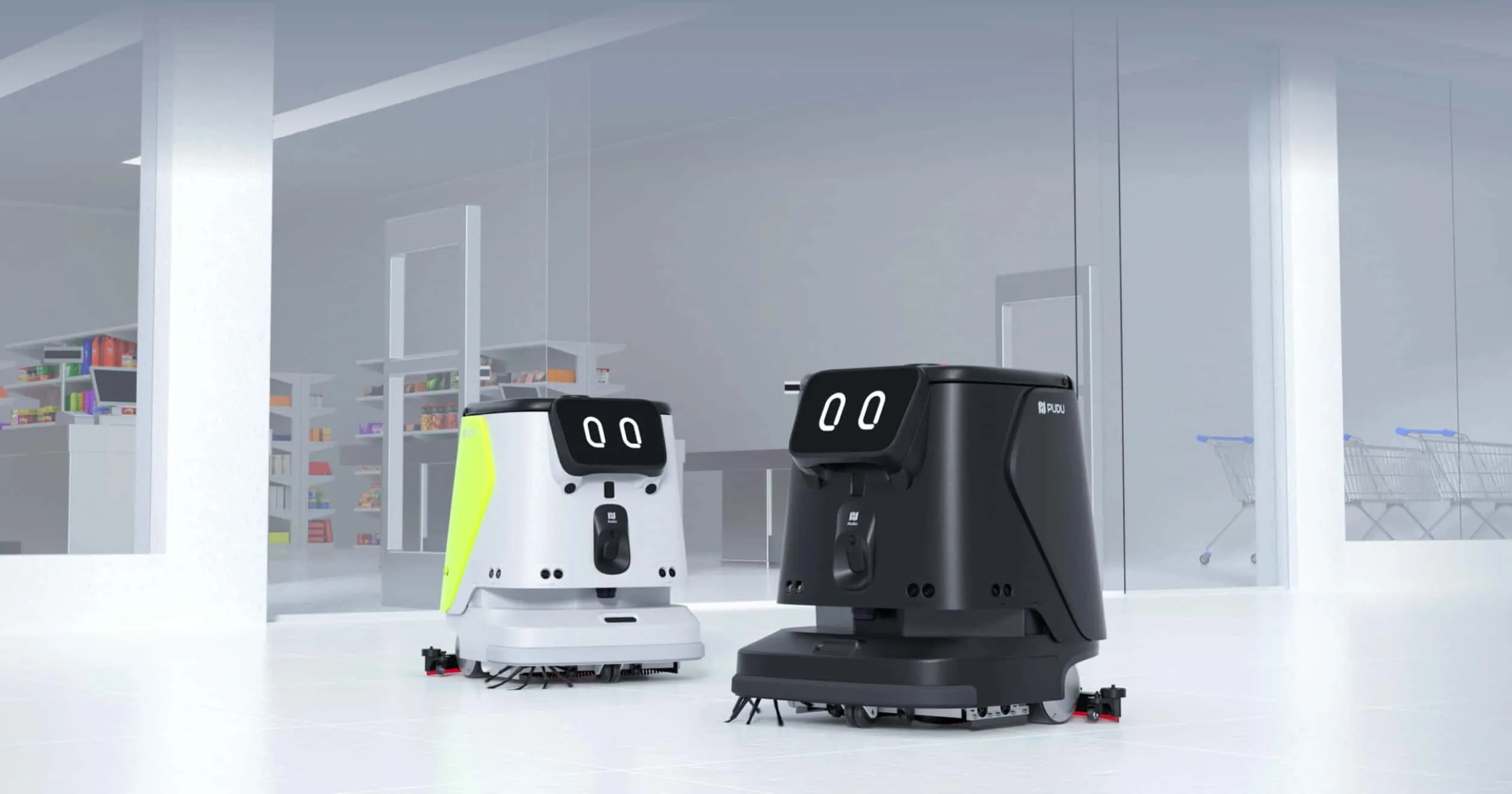 Commerciële schoonmaakrobots